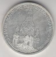 Németország 1995J 10M Ag "Drezdai Frauenkirche" T:1-
Germany 1995J 10 Mark Ag "50th A...