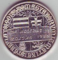 1980. Numizmatikai Társulat tagérme "Dr. Hegedűs Zoltán" nevére készítve Ag 30g T:PP