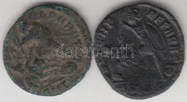 Római Birodalom / Sziszek / II. Constantinus 351-355. Follis Br (2x) T:2-
Roman Empire / Siscia / Co...