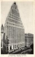 New York City Paramount Theatre building and Hotel Astor (fl)