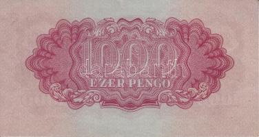 1944. 1000P "A Vöröshadsereg Parancsnoksága" T:II kis helyen javítva