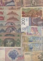 19db vegyes magyar pengő és külföldi bankjegy T:vegyes