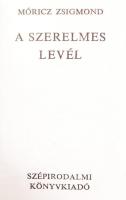 Minikönyv: Móricz Zsigmond: A szerelmes levél. Bp. 1974, Szépirodalmi Könyvkiadó. Kiadói műbőr kötés...