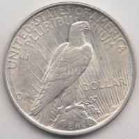 Amerikai Egyesült Államok 1922. 1$ Ag "Peace" T:2 USA 1922. 1 Dollar Ag "Peace" C:XF