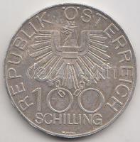 Ausztria 1979. 100Sch Ag "Innviertel" T:2 Austria 1976. 100 Schilling Ag "200th Anniversary - Inn District" C:XF