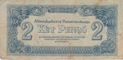 1944. 1P-100P "Vöröhadsereg Parancsnoksága" sorozat 7db klf bankjegye T:vegyes
