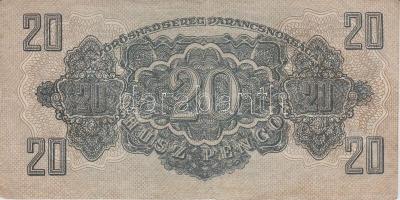 1944. 1P-100P "Vöröhadsereg Parancsnoksága" sorozat 7db klf bankjegye T:vegyes