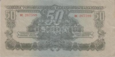 1944. 1P-100P "Vöröhadsereg Parancsnoksága" sorozat 7db klf bankjegye T:vegyes