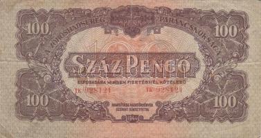 1944. 1P-100P "Vöröhadsereg Parancsnoksága" sorozat 7db klf bankjegye T:vegyes