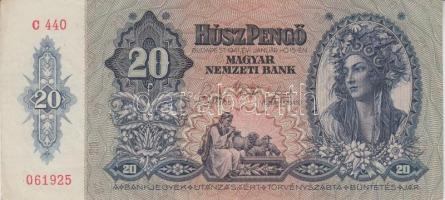 1920-1936. 20f, 50f, 5P, 10P (2xklf), 20P, 50P, 100P (2xklf) T:vegyes