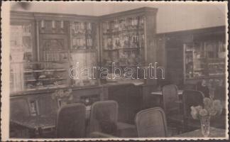 Arad, cukrászda / confectionery, interior, photo