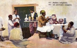 Arab potters, folklore (wet damage)