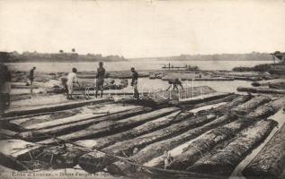 Ivory Coast mahogany transport, folklore (b)