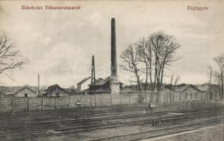 Tőketerebes, téglagyár / brick factory