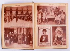 1928 A Pesti Napló teljes évfolyama bekötve nagyon érdekes képanyaggal aranyozott egészvászon kötésb...