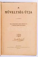 Tolnai: A Műveltség útja I. II. III. V. kötet, szétnyitható sziínes ábrával és rengeteg szöveg közöt...