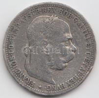 Ausztria 1895. 1K Ag T:2-
Austria 1895. 1 Corona Ag C:VF