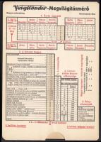 cca 1920 3 db klf nyelvű irredenta röplap 13,3×9,3 cm