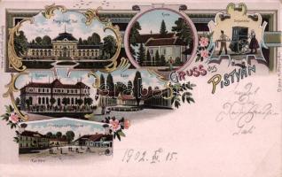 Pöstyén, Pistyán, litho (EB)