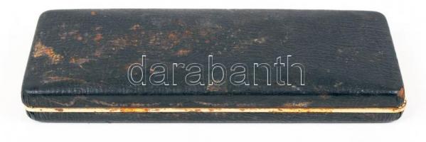 Arpege Y Chanel aranyozott toll pár, eredeti viseltes tokjában, tollak jó állapotban