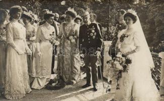 Franz Joseph, Charles IV, Zita, marriage, photo