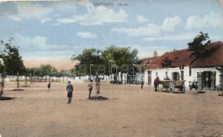 Köpcsény, main square