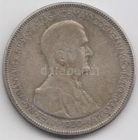 1930. 5P Ag "Horthy-jobbra" T:3