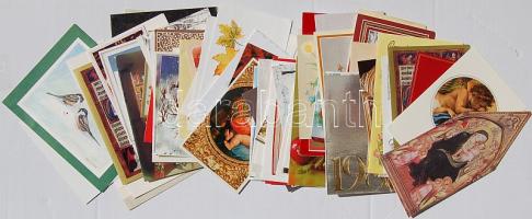 105 db modern üdvözlő kártya különlegességekkel, érdekességekkel