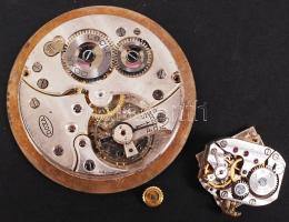 cca 1920 Doxa zsebóra szerkezet hibátlan számlappal + egy karóra szerkezet