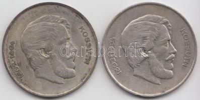 1947. 5Ft Ag "Kossuth" (2x) T:2-,3