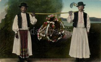 Ostorosi aratók / Hungarian folklore, reapers from Ostoros