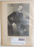 A megölt Tisza István gróf miniszterelnök egész oldalas portréja "Uj Idők" 1918.X.31