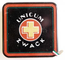 Zwack Unicum 4×0,05 l, fém díszdobozban