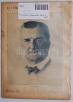 A kormányzó címlapfotója az "Uj Idők" c. lap 1936 Miklós napi számában