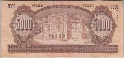 1992. 5000Ft "J" sorozat T:III