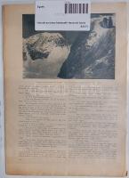 Harcok az olasz határszéli havasok között., tüzérségi megfigyelők a havas ormon "Uj Idők" 1918.III.3