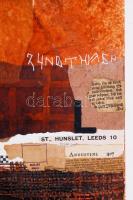 Ajtai Tamás (1952-): Végtelen szövedék. Vegyes technika, karton, jelzett, 70×50 cm