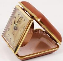 Meister-Anker ébresztős utazóóra, működik / 
Meister-Anker travel alarm clock, works well
