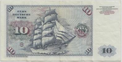 NSZK 1980. 10M T:III
GFR 1980. 10 Mark C:F