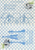 2db sakk-képeslap a moszkvai olimpiai bélyegzéssel