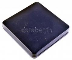 1991. "Temesvár - Erdély" aranyozott nagyméretű piefort emlékérem adományozói dísztokban é...