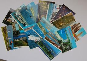 16db színes futott képeslap