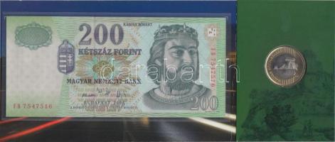 2009. 200Ft elsőnapi veret díszcsomagolásban +
2006. 200Ft "FB" "Búcsú a 200Ft-os ban...