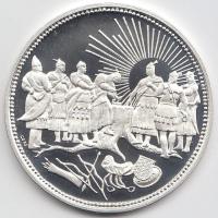 Csóka Zsuzsa (1962-) / ÁP 1996. "Millecentenárium Honfoglalás 896-1996" Ag (11.9g/0.925/35...