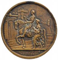 Habsburg Birodalom 1773. "József herceg Erdélyi látogatása" Br emlékérem. Szign.: Johann M...