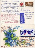 Rátonyi Róbert színész dedikált lapjai