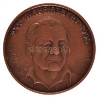 Fritz Mihály (1947-) 1998. "Wass Albert 1908" Br emlékérem (42,5mm) T:1