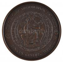 2000. "Szent László - A Magyar Királyság Megszilárdítója" Br emlékérem (42,5mm) T:1