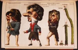 Ebeling, Friedrich W.: Geschichte des Grotesk-Komischen. Leipzig, 1888 H. Barsdorf. 41 színes tábláv...