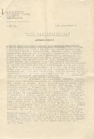 Brit követség tájékoztatója a szuezi válságról 1956.IX.12